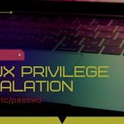 Interpret Exploit Etc Passwd Linux Privilege Escalation