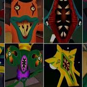 Roblox The Creeps Night 1 To Night 5 All Monster Jumpscares Scenes Rainbow Friends Type Game
