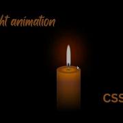 Candle Light Animation Effect In Css CSS Tutorial