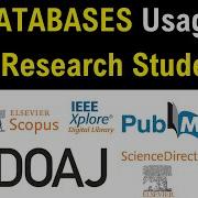 How To Use DATABASES For Research