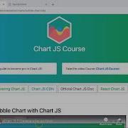 How To Create A Bubble Chart JS