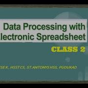 XI CA CH3 DATA PROCESSING WITH SPREADSHEET CLASS 2