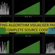 Sorting Algorithm Visualisation Part 5 Complete Source Code Java
