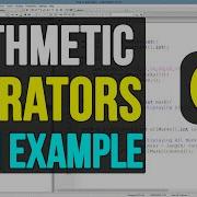 Arithmetic Operators In C Programming Language Video Tutorial