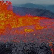 ICELAND VOLCANO REAL SOUND CLOSE APROACH NEAR THE CRATER EDGE IN FULL ERUPTION MODE Aug 18 2021