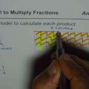 Area Model To Multiply Fractions Rows And Columns