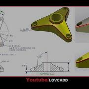 Solidworks Tutorial Model Mania 2020 Phase 1 Example Of Revolve Surface In Solidworks