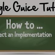 Injecting Single Interface Implementation With Google Guice