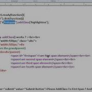 JQUERY ADDCLASS METHOD DEMO