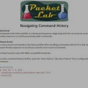 Cisco Command History Part 1