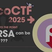 Даже RSA можно взломать Пошаговое руководство и объяснение PicoCTF 2025