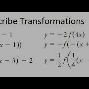 Grade 12 Advanced Functions Describing Transformations Ch 1 4