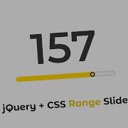 JQuery CSS Range Slider Custom Value Range Slider Web Design Tutorial DesignTorch