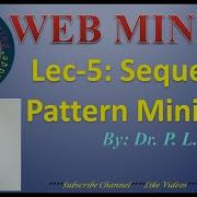 Lec 5 Web Mining Sequential Pattern Mining I Webmining Pattern Mining