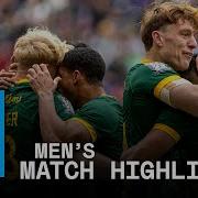 CRUCIAL Battle In The 1 4 Final Fiji V South Africa HSBC SVNS Bordeaux 2026 Match Highlights