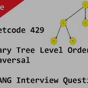 Leetcode 429 N Ary Tree Level Order Traversal FAANG Interview Question