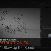 Houdini Foundations Destruction FX 07 Blow Up The Bomb