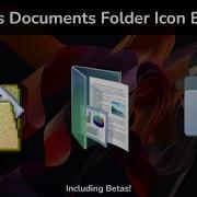 Windows Documents Folder Icon Evolution Windows 95 Windows 11 Betas