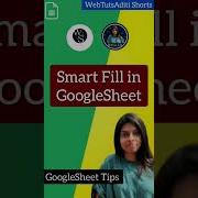 Smart Fill In GoogleSheet Shorts Smartfill
