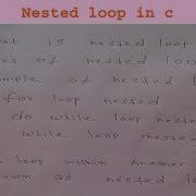 Nested Loop In C Nested Loop In C In Nepali Nested For Loop In C Nested Loop In C Programming