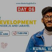 LIVE DAY 06 FULL STACK WEB DEVELOPMENT Using Java Script Nodejs COMPLETE 7 Days Free Bootcamp
