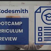 Codesmith Software Engineering Immersive Curriculum Review