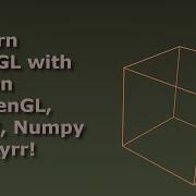 Modern OpenGL Programming In Python Part 13 Perspective Projection