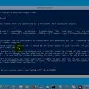 Windows Powershell Tutorial Register ObjectEvent