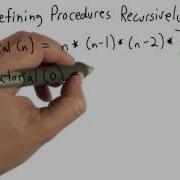 Recursive Procedures Intro To Computer Science