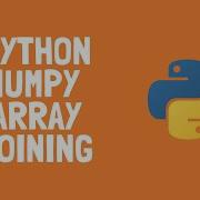 How To Use Array Joining In Python Numpy