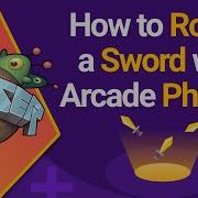 How To Rotate A Sword With Arcade Physics In Phaser 3