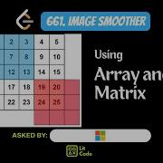 Build An Image Smoother Leetcode 661
