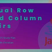 Solving The Equal Row And Column Pairs Problem In Java LeetCode 75 Study Plan