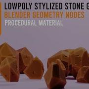 Blender Tutorial Lowpoly Stylized Stone Generator