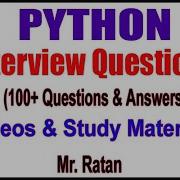 Python Interview Questions Q75 What Is Docstring In Python By Ratan