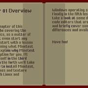 Overview 01 Minetest Modding Course