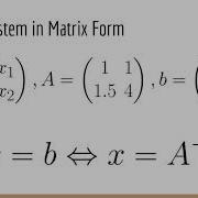 Solving Linear Systems Deep Learning Prerequisites The Numpy Stack In Python V2