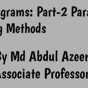 Subprograms Part 2 Parameter Passing Methods