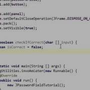 Java Swing GUI Tutorial 23 JPasswordField