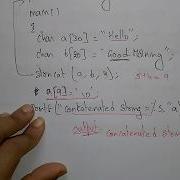 Strncat Function In C Simple Program C Programming Lec 54