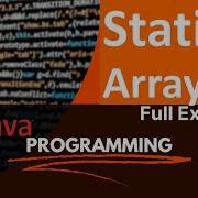 Java Static Array Full Explained In Hindi For Beginner