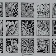 15 Zentangle Pattern For Beginners Zentangle Patterns Doodle Pattern Mandala Patterns