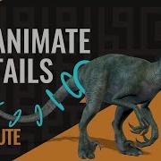 Учебник по Maya как анимировать хвост за 1 минуту с помощью Dynamics