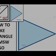 MSW Logo Tutorial MSW LOGO Triangle Label Command Repeat Command