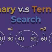 Binary Search V S Ternary Search Python
