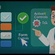 Controls In VBA Form Controls ActiveX Controls Excel VBA For Beginners