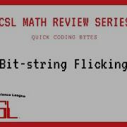 ACSL Math Bit String Flicking