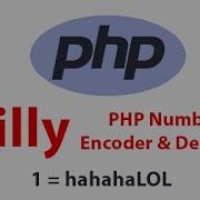 Silly PHP Number Encoder And Decoder Program