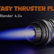 Easy Thruster Flame In Blender Cycles Eevee