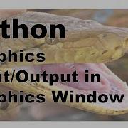 212 Python Input Output Text In Graphic Window